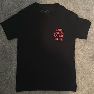 Anti Social Club Tee Shirt Mens-Small
